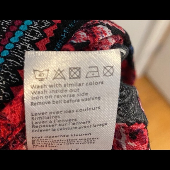 New Look Strapless Pink and Black Floral Maxi - Picture 7 of 7